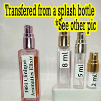 CLINIQUE Aromatics Elixir EDT, 1990s Batch, Women, Unisex | Vintage Decant Cologne Perfume Fragrance Samples