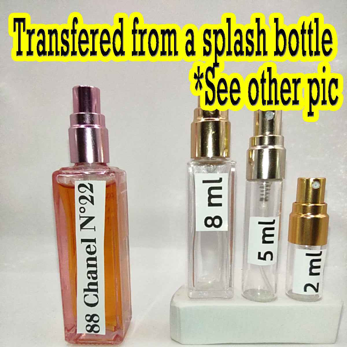 CHANEL NO 22 EDT, 1980's Batch, Women, Unisex | Vintage Decant Cologne Perfume Fragrance Samples