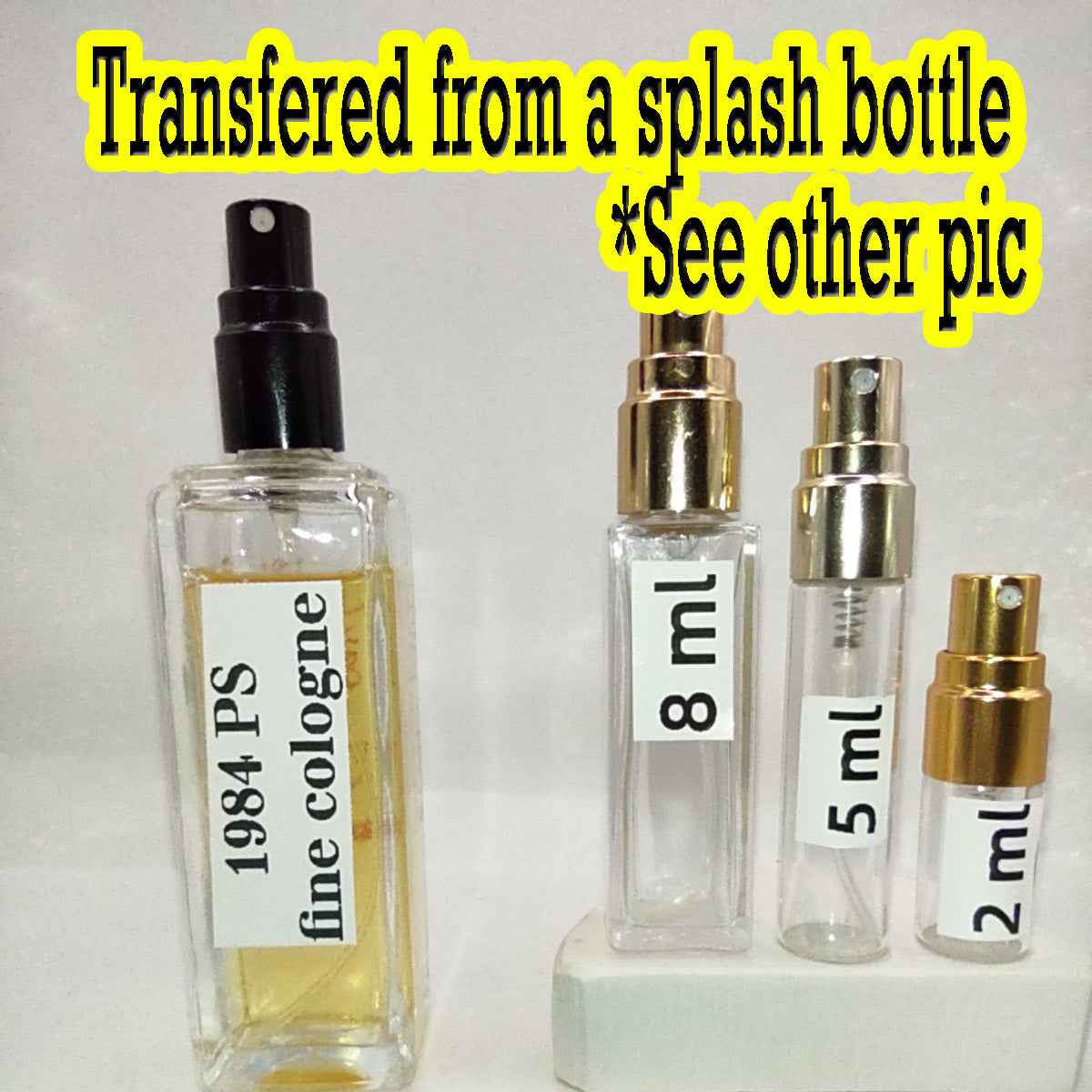 PAUL SEBASTIAN PS Fine Cologne EDT, 1990's Batch, Men | Vintage Decant Cologne Perfume Fragrance Samples