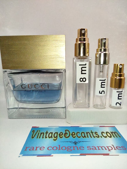 GUCCI Pour Homme II 2 EDT - 2006 Batch - Men Unisex