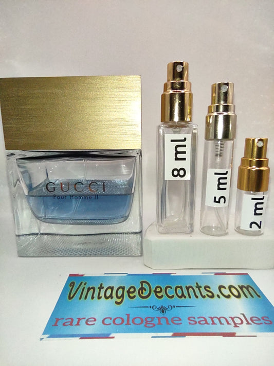 GUCCI Pour Homme II 2 EDT - 2006 Batch - Men Unisex