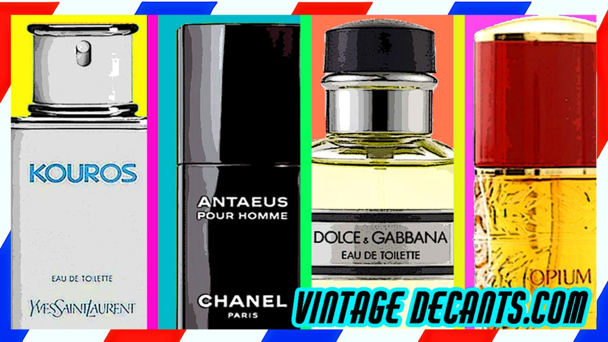 vintage decants cologne perfume samples fragrance classic retro